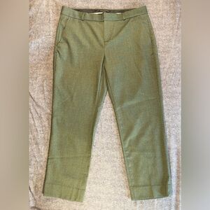 Banana Republic Avery Women's Olive Green Straight Leg Pants